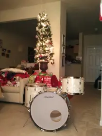 Vintage Drum Holiday Pics