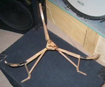 Mystery early floor tom cradle