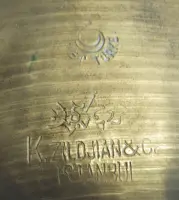K Zildjian Istanbul stamps?