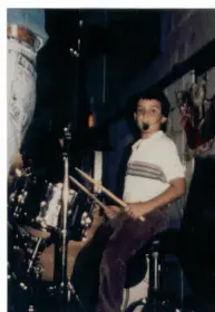 Pictures Of Vintage Drummers and Their Drums From The Way Back Machine