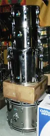 1976 Ludwig Stainless Steel kit