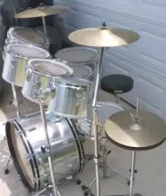 What the heck? funny C.L. drums.