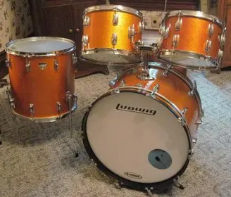 Ludwig Standard 5-pc in Lemon Strada off CL