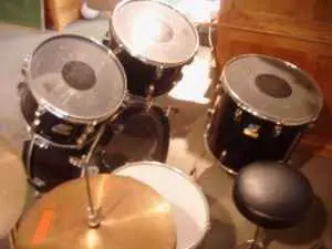 1979 Ludwig Black Cortex Kit