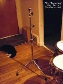 70's 'Tube-leg' Hi-hat &amp; Cymbal Stand Combo