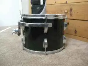 Ludwig Chrome Over Vistalite Racks And Floor!