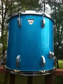 Ludwig Standard 16x16 Inch Floor Tom in Blue Mist