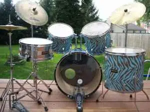 Peavy blue tiger wraps