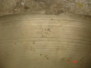 Cheep but old cymbals, kinda cool.