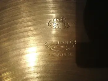 most incredibly thin zildjian trans stamp hi hats ive ever seen !!!