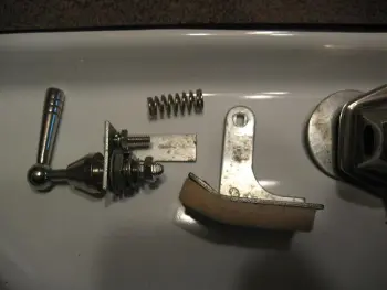 Ludwig clubdate project parts (nickel)