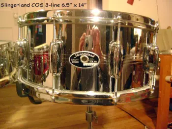 6.5&quot; x 14&quot; Deep-Dish Slingerland Steel