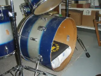Slingerland bass drum lugs/clamps