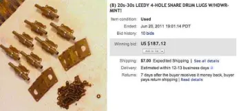Vintage Leedy Snare - listed