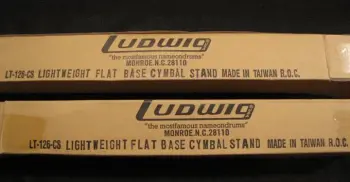 New Ludwig LT-126-CS Flatbase Cymbal Stands