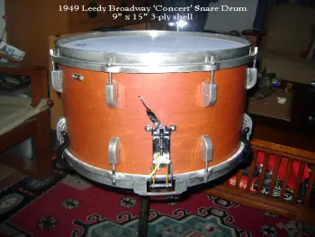 1949 Leedy Broadway 'Concert' Snare Drum