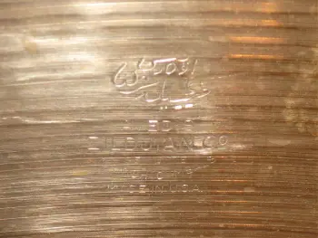 Vintage Zildjians need dating - 20&quot; ride #2