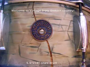 50's Gretsch Round Badge Restoration