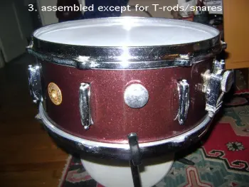 50's Gretsch Round Badge Restoration