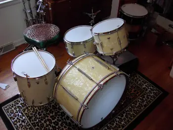 Ludwig Ludwig kit 3 piece WMP late 40's