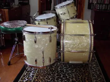 Ludwig Ludwig kit 3 piece WMP late 40's