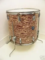 Beverley vintage late 60's floor tom. (not seen this finish before)