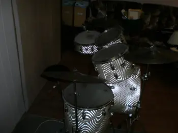 1964 Ludwig Drum Kit White Pearl