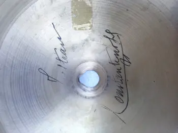 Help dating Zildjian cymbal.
