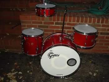 1950's Gretsch Progressive Jazz outfit 12/14/20 w/ matchin 4157 snare! 3ply 50's!!!!