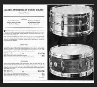 Snare identity help...NOB Silver Anniversary? Year?