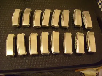 16 Streamline Slingerland Radio King lugs..nicer ones..1930's!