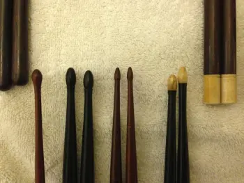 Vintage drum sticks thoughts