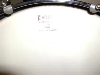 Orange sparkle &quot;Star&quot; drums (barn fresh sorta)
