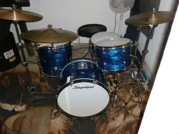 Slingerland Blue Agate Drums