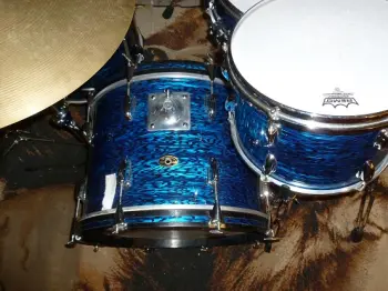 Slingerland Blue Agate Drums