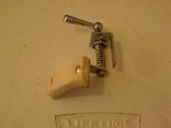 Ludwig white pad BB muffler!