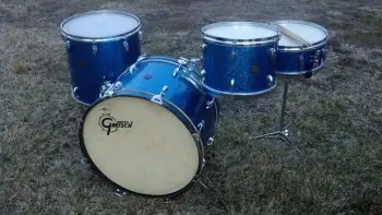 1960 Gretsch, 1969 Ludwig, and some others