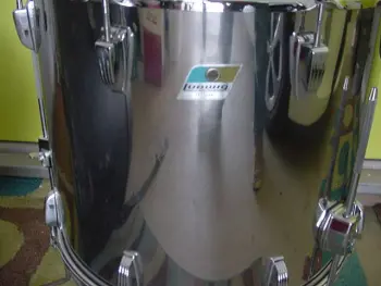 18&quot; Ludwig Stainless Steel Floor Tom