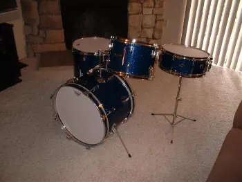 Tempro Pro 4pc, Drum Set made by Pearl late 60's or early 70's