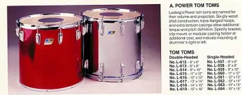 Ludwig 6&quot; non concert tom