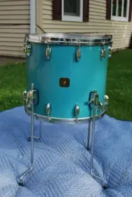 Ideas on 20" floor tom convert to Bass