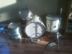 &quot;an old boy trying to reunite with his first drum kit from 1967&quot;