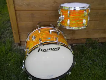 1970 Ludwig Citrus Mod 22,13,16 Rail Mount