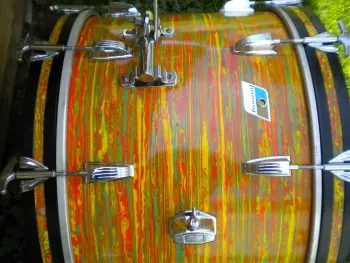 1970 Ludwig Citrus Mod 22,13,16 Rail Mount