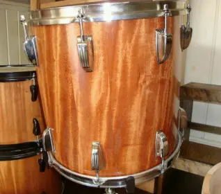 Ludwig lugs on Mahogany stave tom