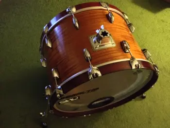 Gretsch lugs on mahogany as drum