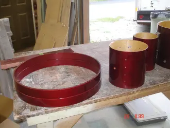 Wine red stain match