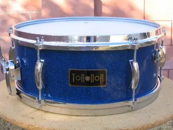 Early 70's Torodor 4 piece kit blue sparkle