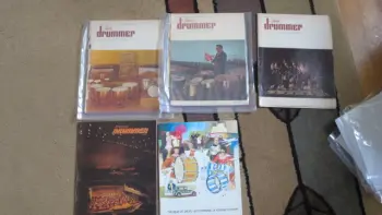Lots of drum catalogs..
