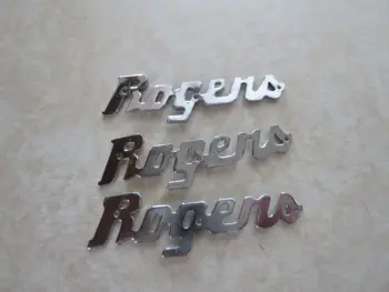 3 Rogers Script badges....$35 for all..plus shipping..